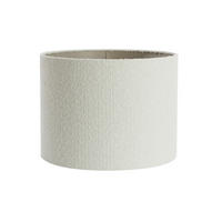 LAMPENSCHIRM Bolero Weiß Ø40/30 cm - Weiß, Textil (40/40/30cm) - Light & Living