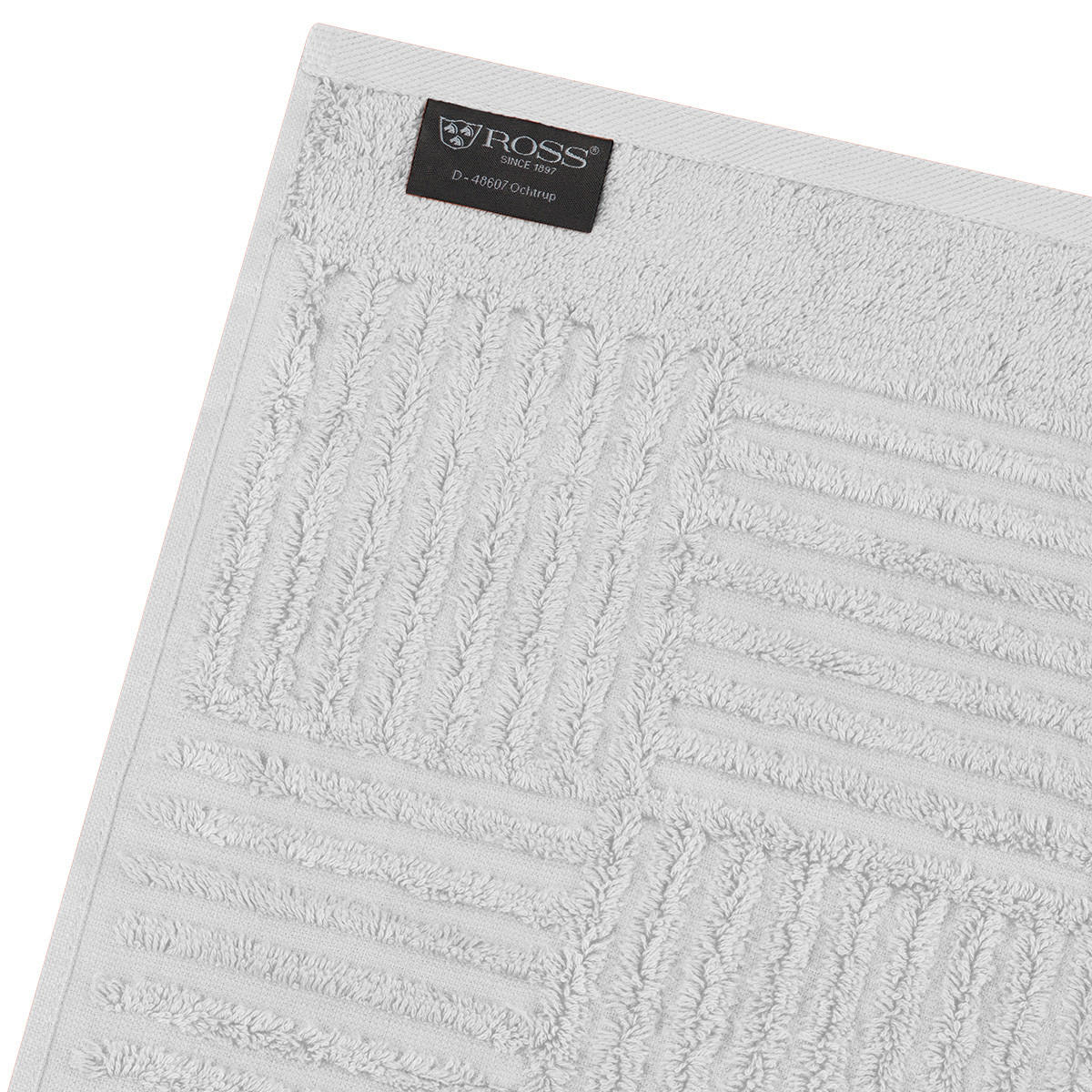 FROTTIERSET Carre 8-teilig - Hellgrau, Textil (50/100cm) - Ross