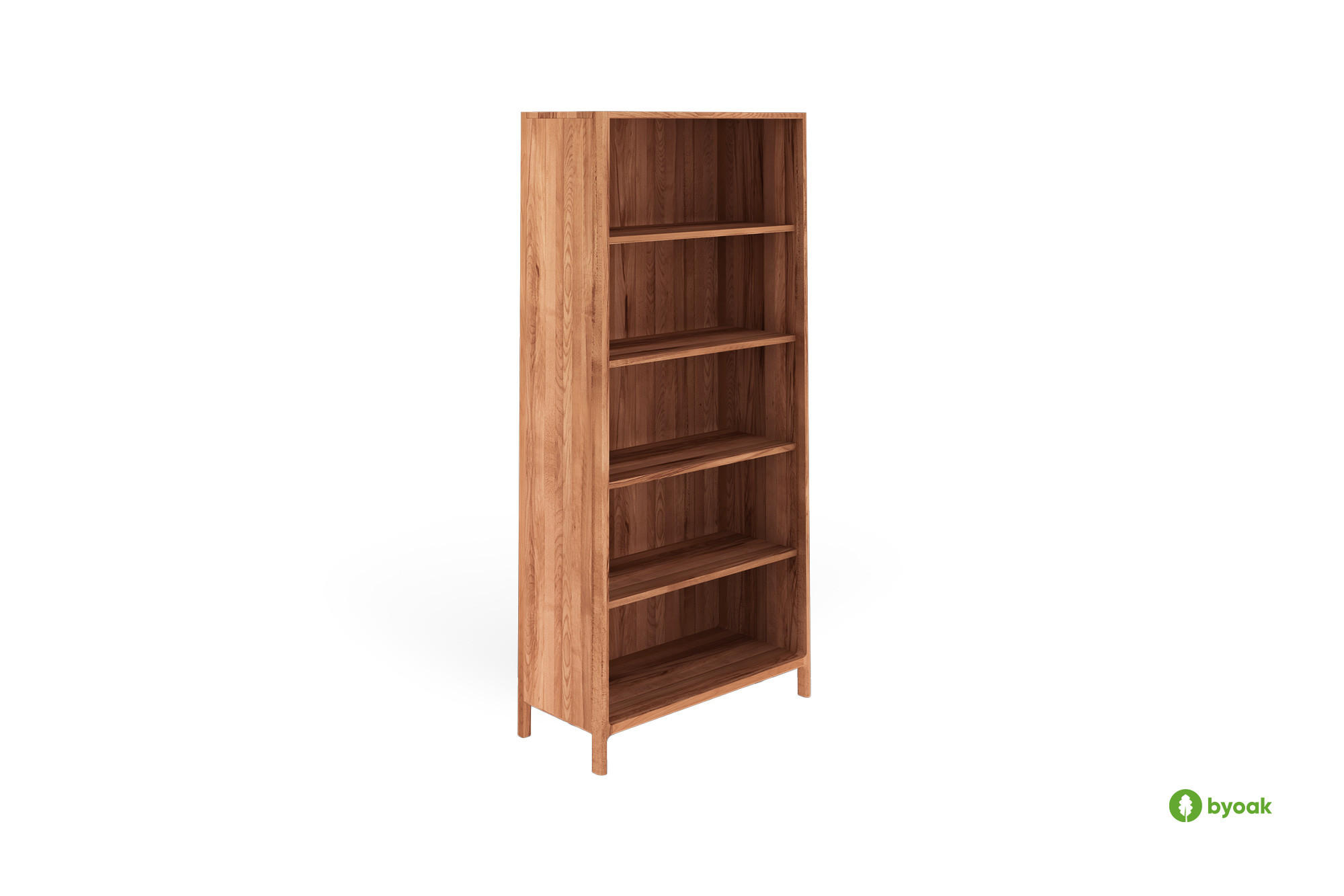 REGAL PAUL Kernbuche - Kernbuche, Holz (90/188/40cm) - byoak