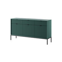SIDEBOARD GRÜN - Grün, Holzwerkstoff (154/83/39cm) - FURNLUX