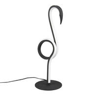 LED TISCHLEUCHTE INGO Schwarz Flamingo Design - Schwarz, Metall (12/14/35cm) - Trio Leuchten
