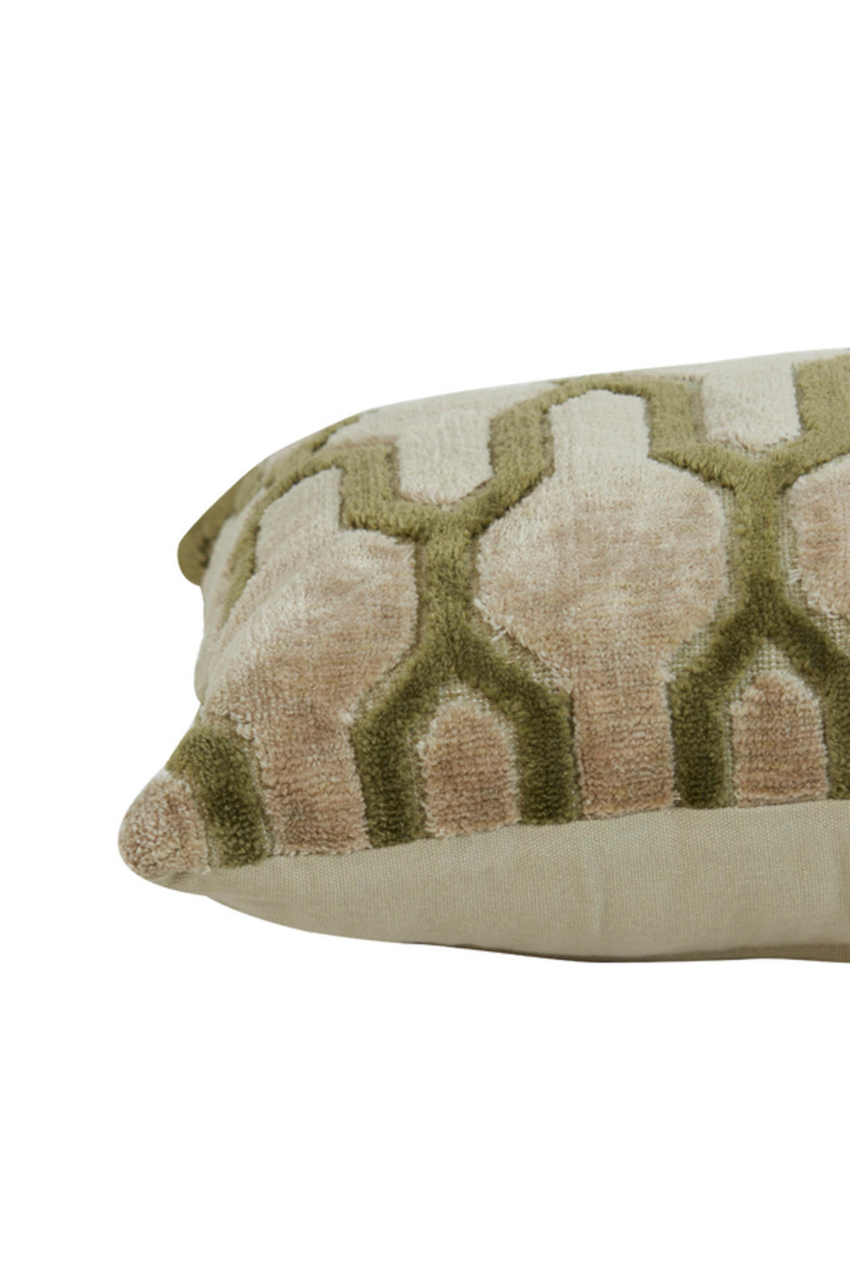 DEKOKISSEN Jembana Grün 60/30/10 cm - Grün, Textil (30/60cm) - Light & Living