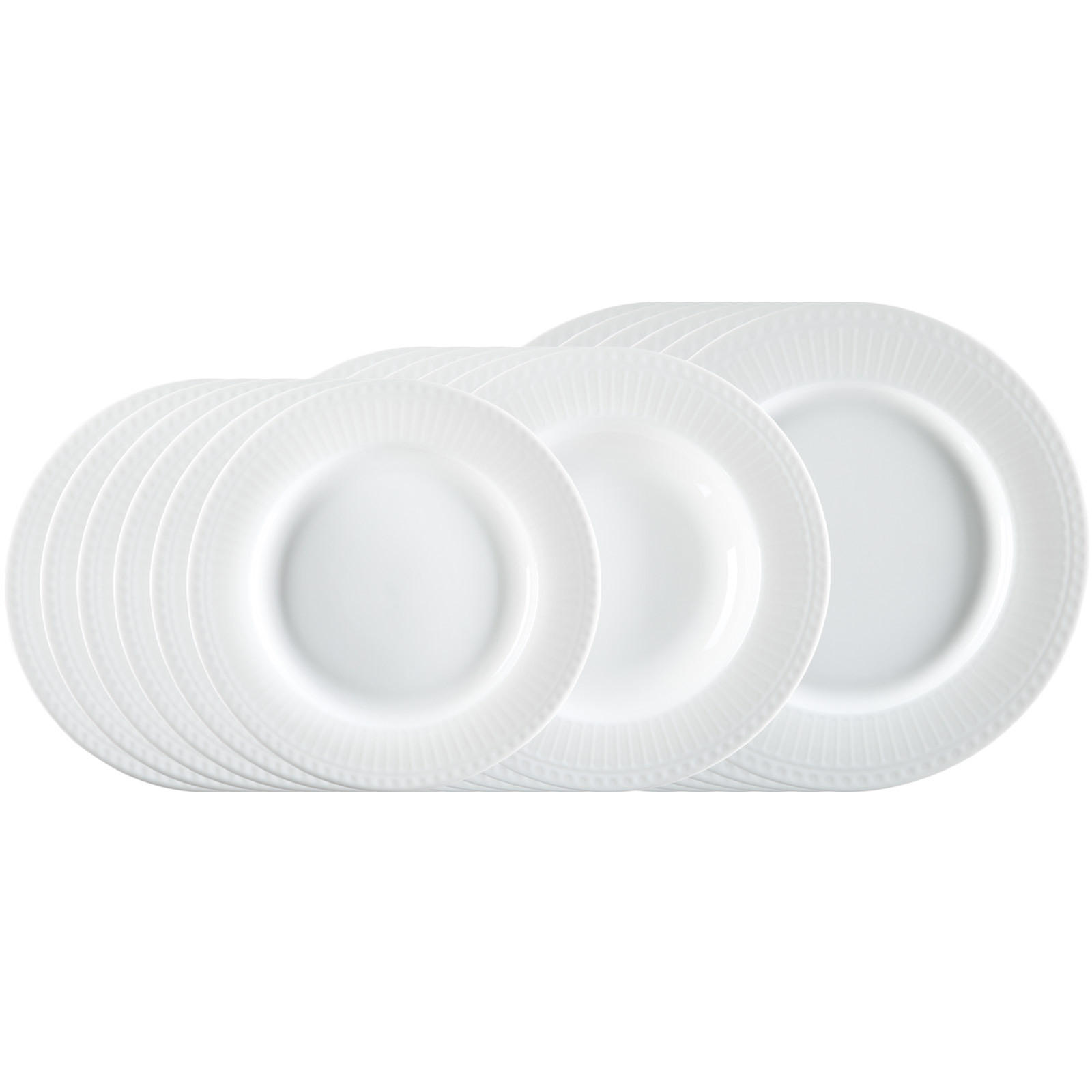 KOMBISERVICE Sofia weiß 30er Set - Weiß, Keramik (1/1/1cm) - Ritzenhoff Breker