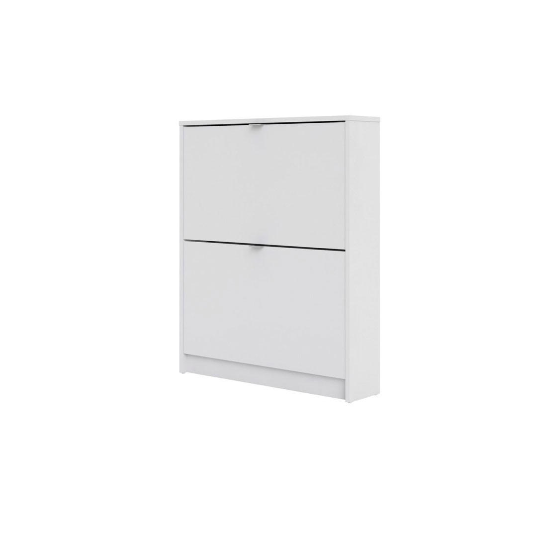 SCHUHSCHRANK Shane Weiß 70/17/85 cm - Weiß, Holzwerkstoff (70/85/17cm) - ebuy24