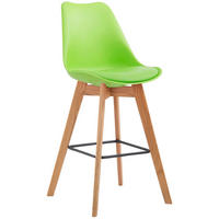 BARHOCKER 2er Set Meta Kunststoff natura grün - Grün, Holz/Kunststoff (48/112/56cm) - TPFLiving