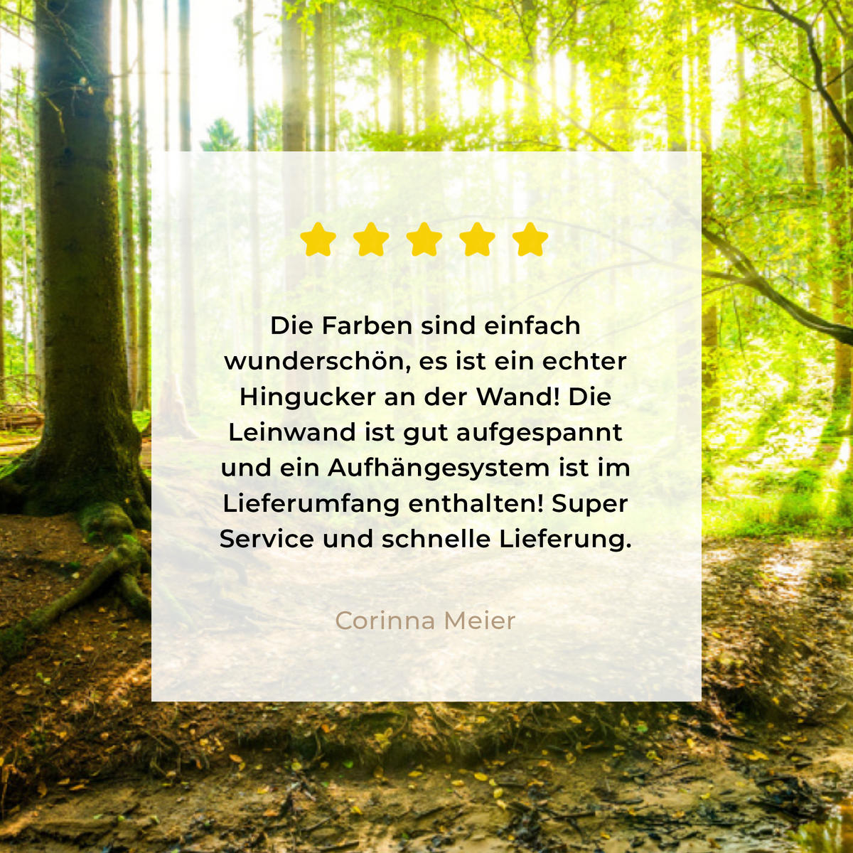 LEINWANDBILD Wald - Landschaft - Wasser - Bäume - Sonne - Grün - Natur XXL 150x100 cm - Grün, Textil (150/100cm) - MuchoWow