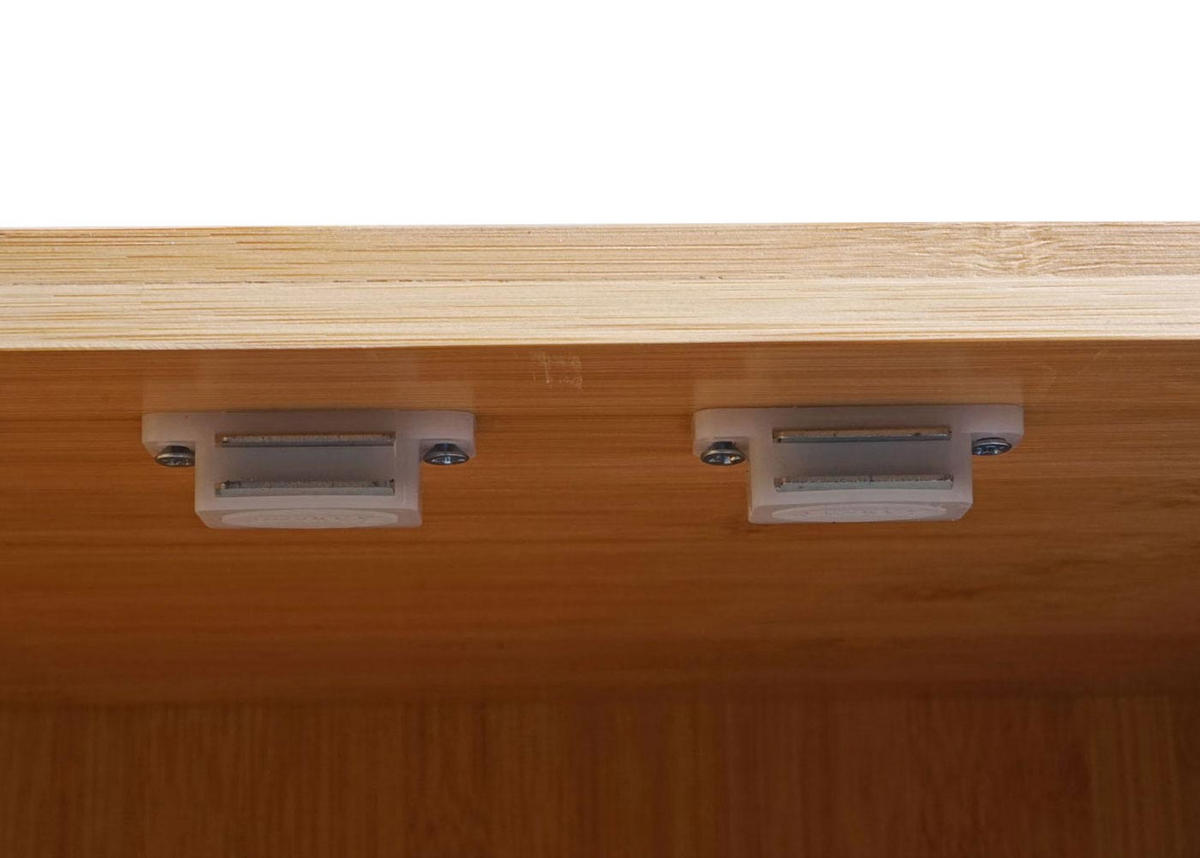 BADEZIMMERSCHRANK Braun - Braun, Holz (97/81/34cm) - MCW