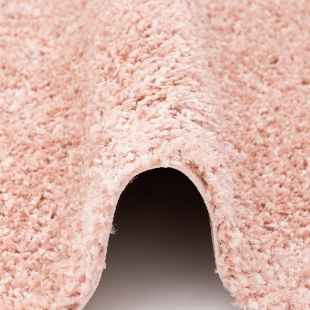 HOCHFLOR LANGFLOR SHAGGY TEPPICH COMFY MIX - Rosa, Textil (160/230cm) - Pergamon