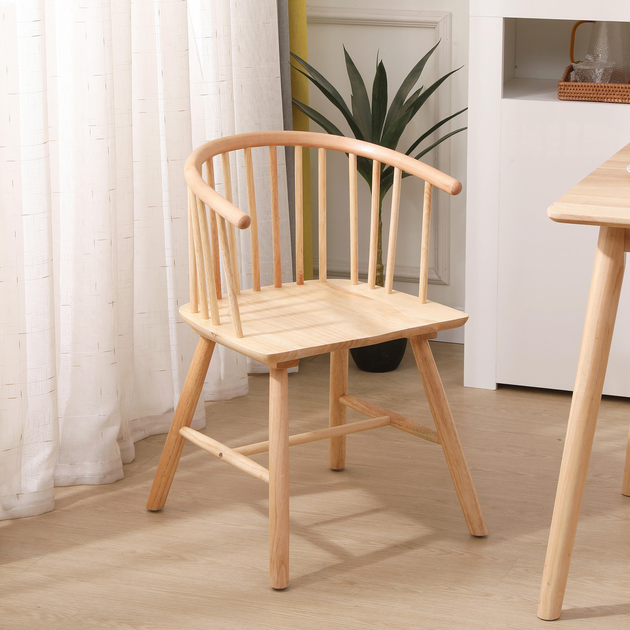 STUHL 2er-Set Holz Braun - Braun, Holz (60/69/51cm) - Nordlys