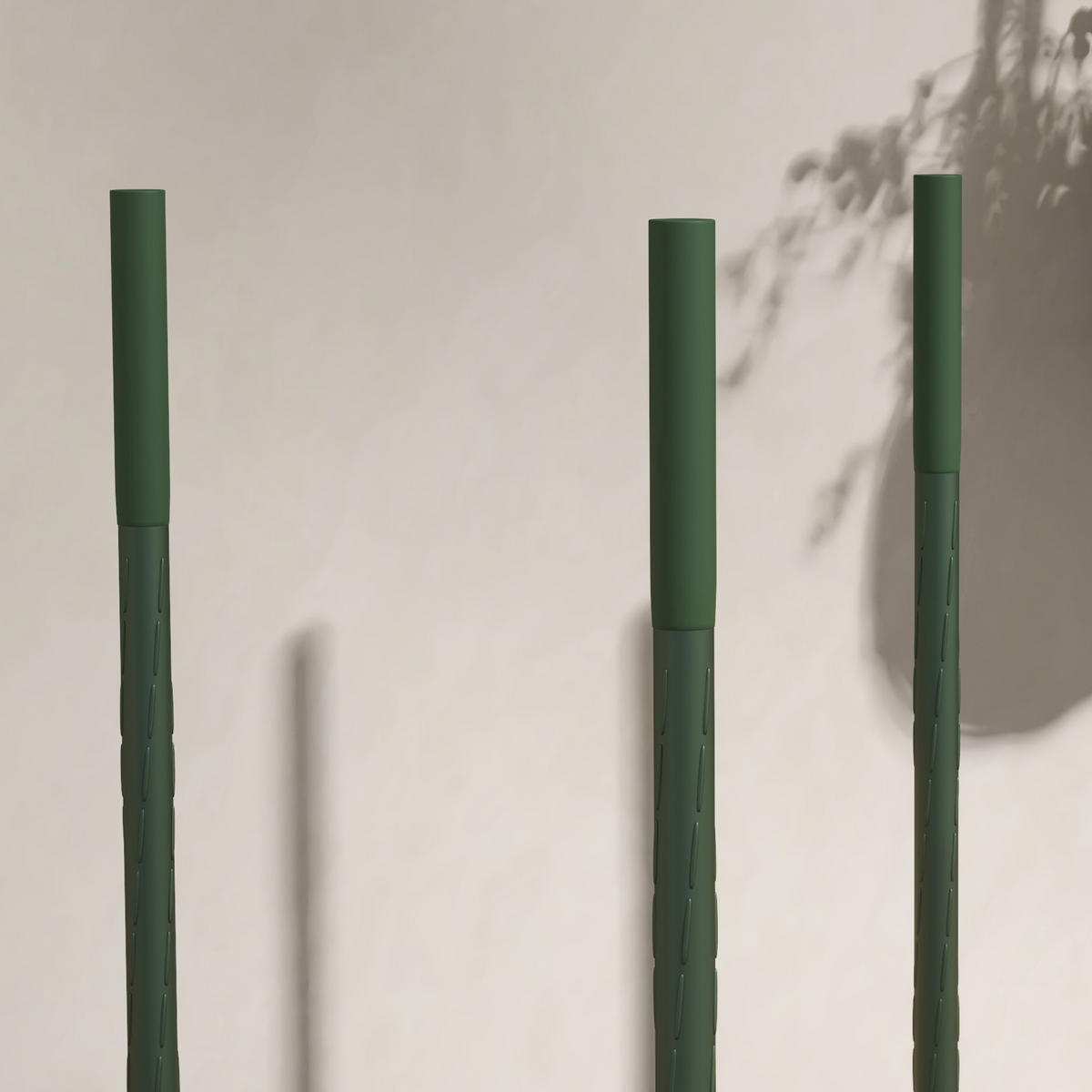 RANKGITTER mit Anzuchtbeutel, Stahl, Grün, 33 x 33 x 180 cm - Grün, Metall (33/180/33cm) - Outsunny