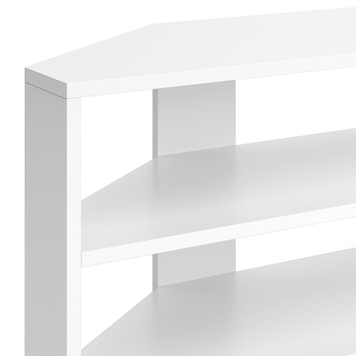LOWBOARD Weiß 114 x 45 cm - Weiß, Holzwerkstoff (114/45/36cm) - Vicco