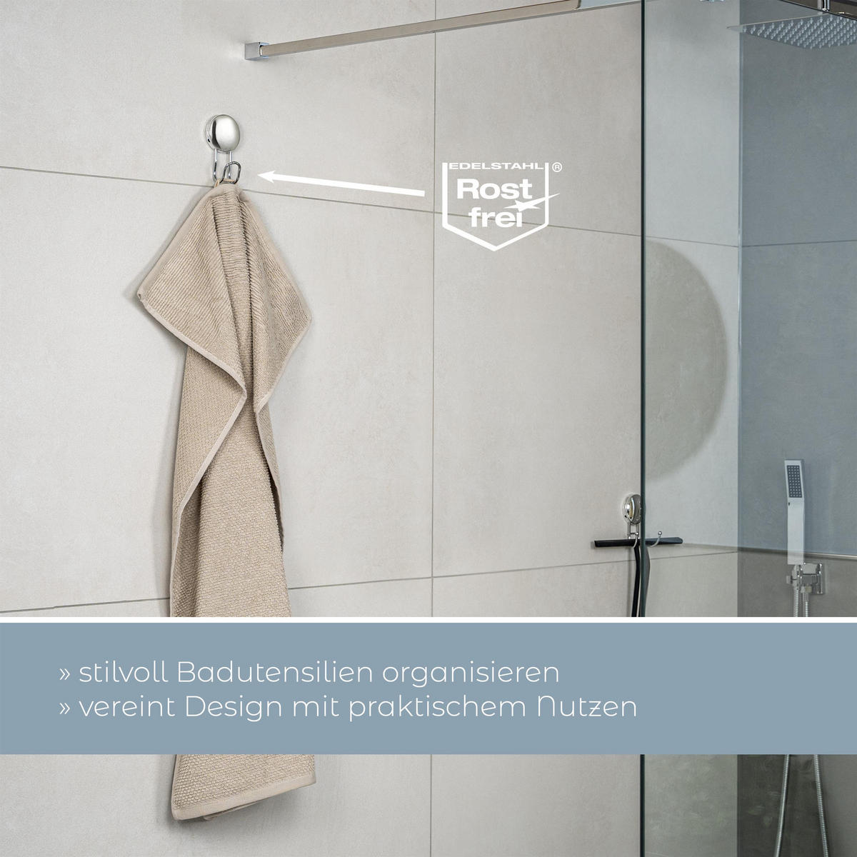 MULTIFUNKTIONSHAKEN 4er Set MOON-LOC - Edelstahlfarben, Metall (5.5/10.3/4cm) - bremermann