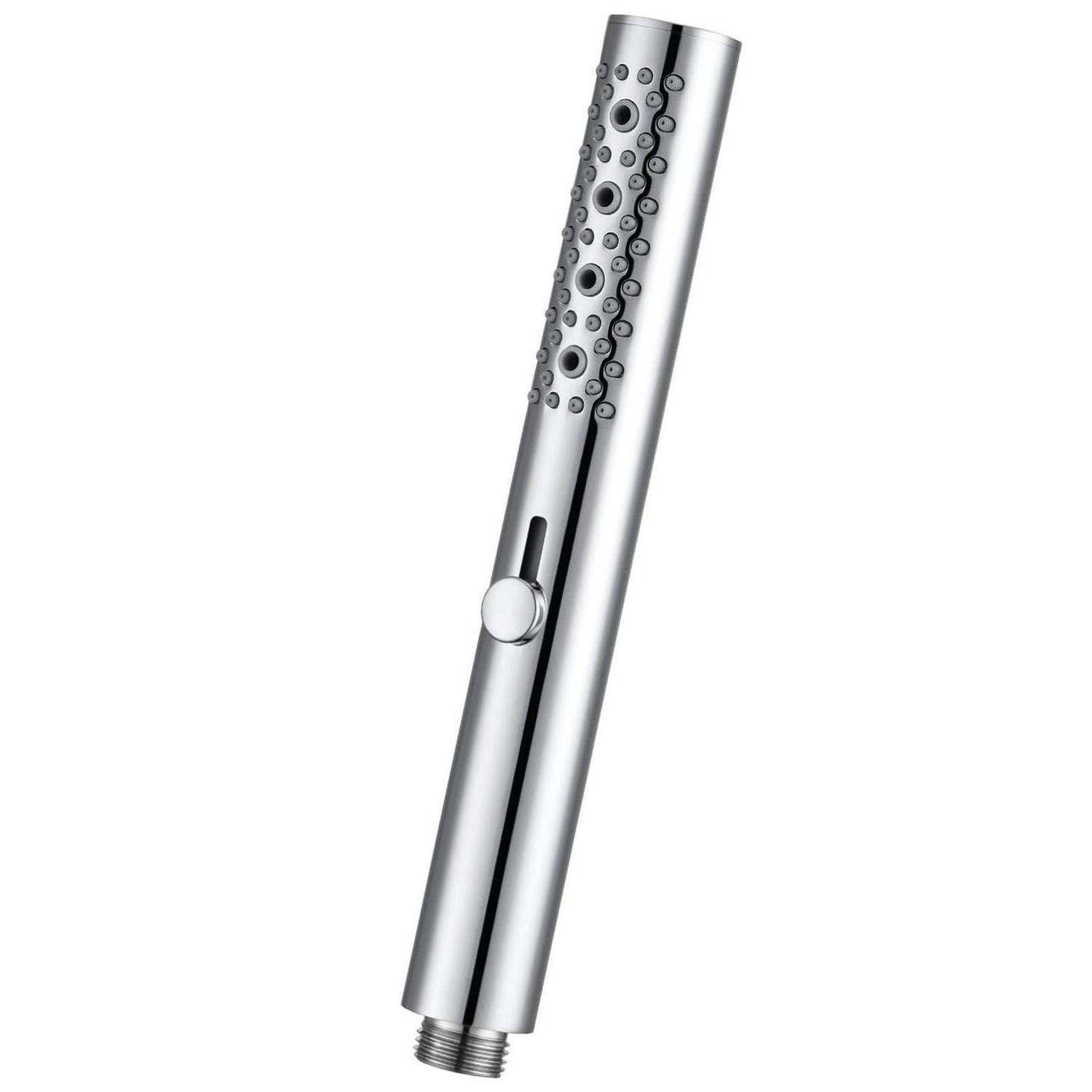HANDBRAUSE 3-Funktionen Chrom Rundmassage Wassersparend - Silberfarben, Metall (1.2/12.7/8.9cm)
