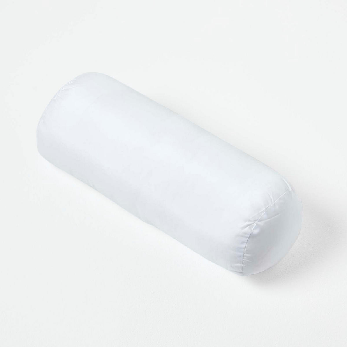 NACKENROLLE Füllkissen – Mikrofaser, 40/15 cm - Weiß, Textil (15/40cm) - Homescapes