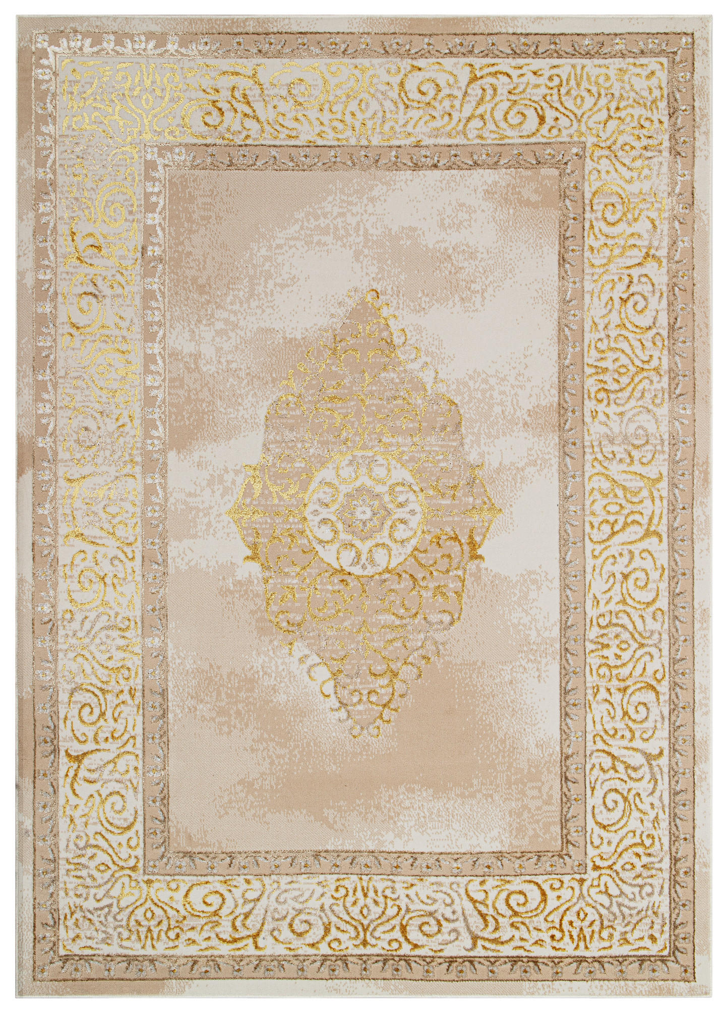 Tapiso Teppich Beige 180x250 cm
