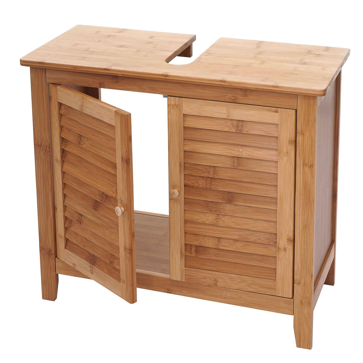 WASCHBECKENUNTERSCHRANK Braun - Braun, Holz (67/60/30cm) - MCW