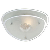 DECKENLEUCHTE Metall Klar Chrom - Klar, Glas (28/28/10cm) - Globo Lighting