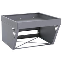 GARÁŽ pro sekačku Grey - šedá, kov (60/39/70cm) - MCW