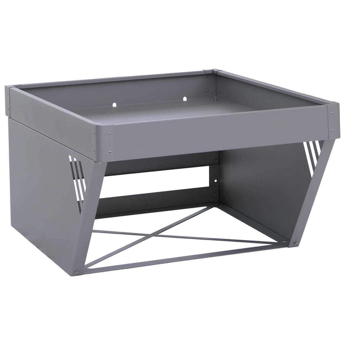 GARÁŽ pro sekačku Grey - šedá, kov (60/39/70cm) - MCW