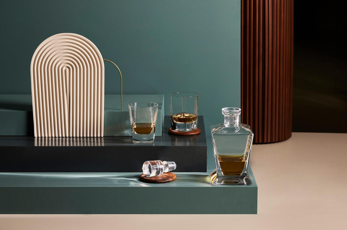 WHISKYGLÄSER, 6er-Set, 280 ml, Handgemacht - Transparent, Glas (0.28L) - Krosno Glass