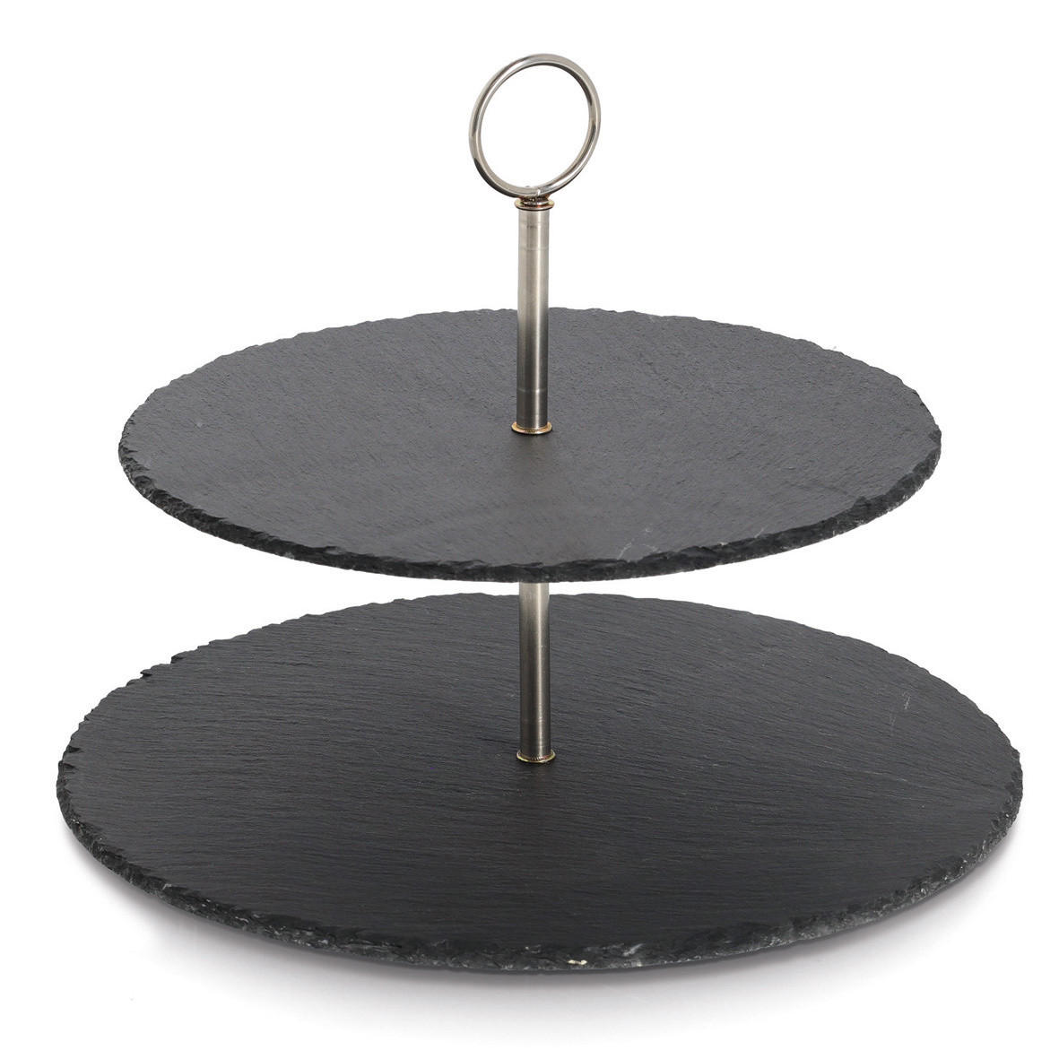 ETAGERE Schwarz 30/30/23 cm - Schwarz, Metall (30/23cm) - ZELLER
