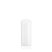 STUMPENKERZEN Ø 58 x 185 mm, Weiß, 16 Stück - Weiß, Paraffin (6/18.5cm) - Wiedemann Kerzen