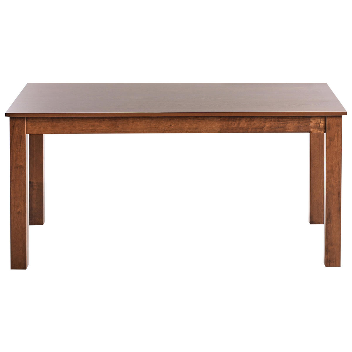 AUSZIEHBARER-ESSTISCH 160/240x90 cm Dunkler Holzfarbton Madura - Dunkelbraun, Holzwerkstoff (240/90/76cm) - Beliani