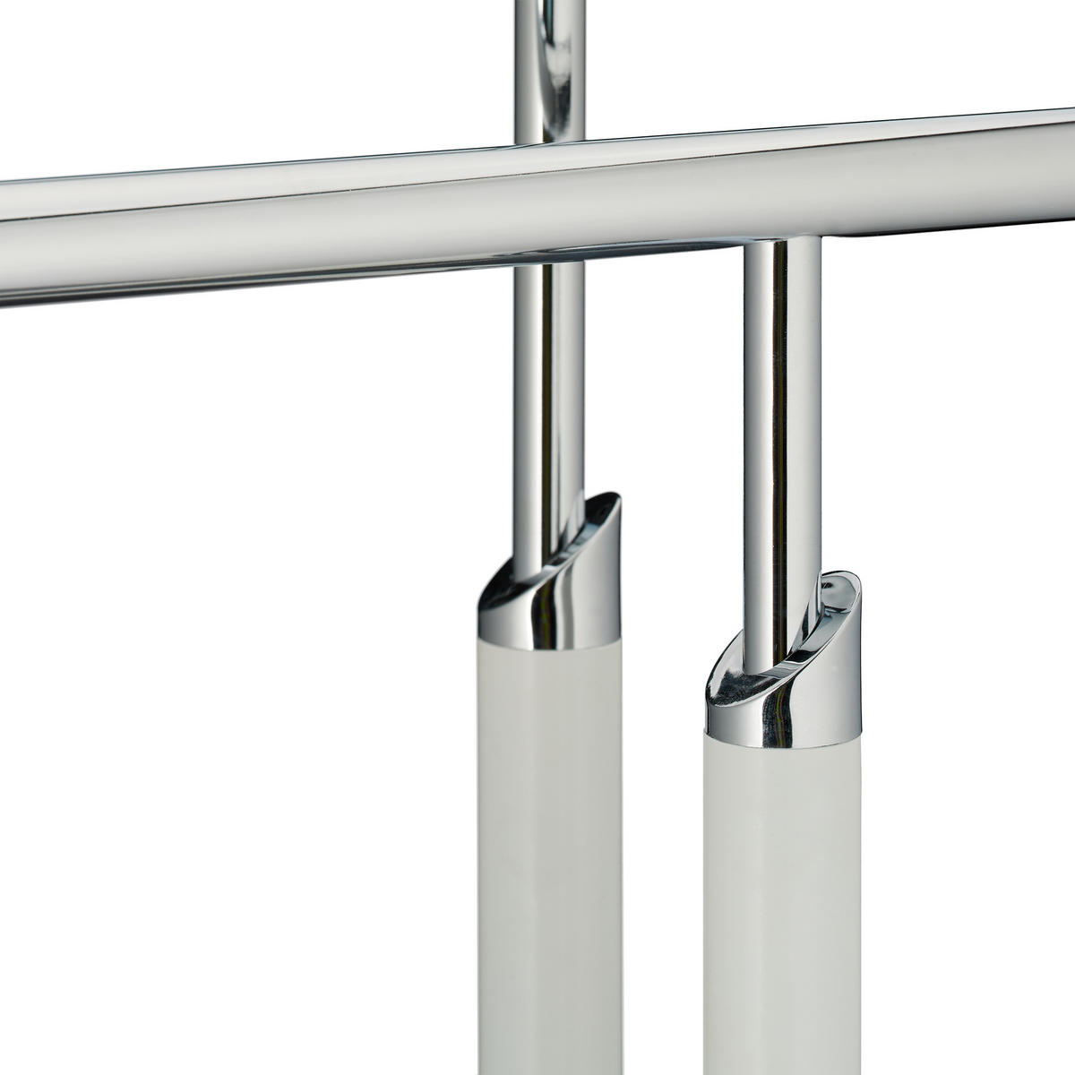 HANDTUCHSTÄNDER - Weiß, Metall (44/78/20cm) - Relaxdays