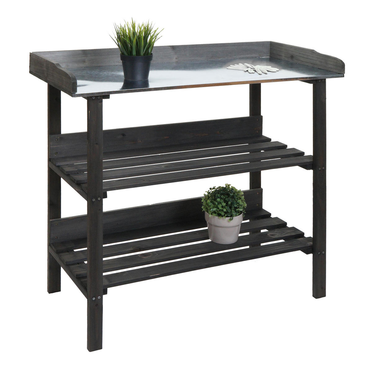 PFLANZTISCH Anthrazit - Anthrazit, Holz (41/92/86cm) - MCW