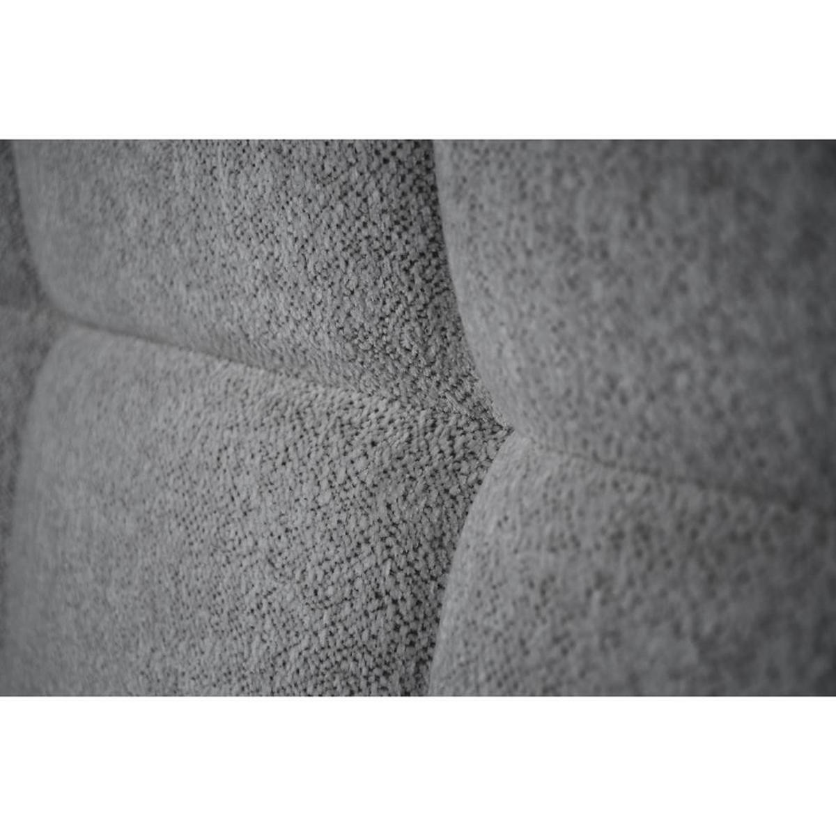 POLSTERBETT Nostro mit Bettkasten 140x200 cm grau - Schwarz/Grau, Textil (140/200cm) - Beautysofa