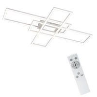 LED-DECKENLEUCHTE Lauren 99/70/7 cm - Weiß, Metall (99/70/7cm) - Nettlife