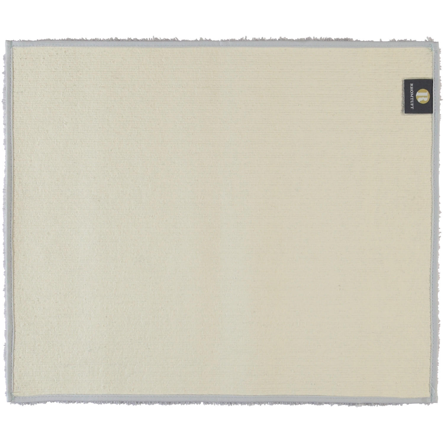 BADTEPPICHE SQUARE PERLGRAU - 11 - Grau, Textil (50/60cm) - Rhomtuft