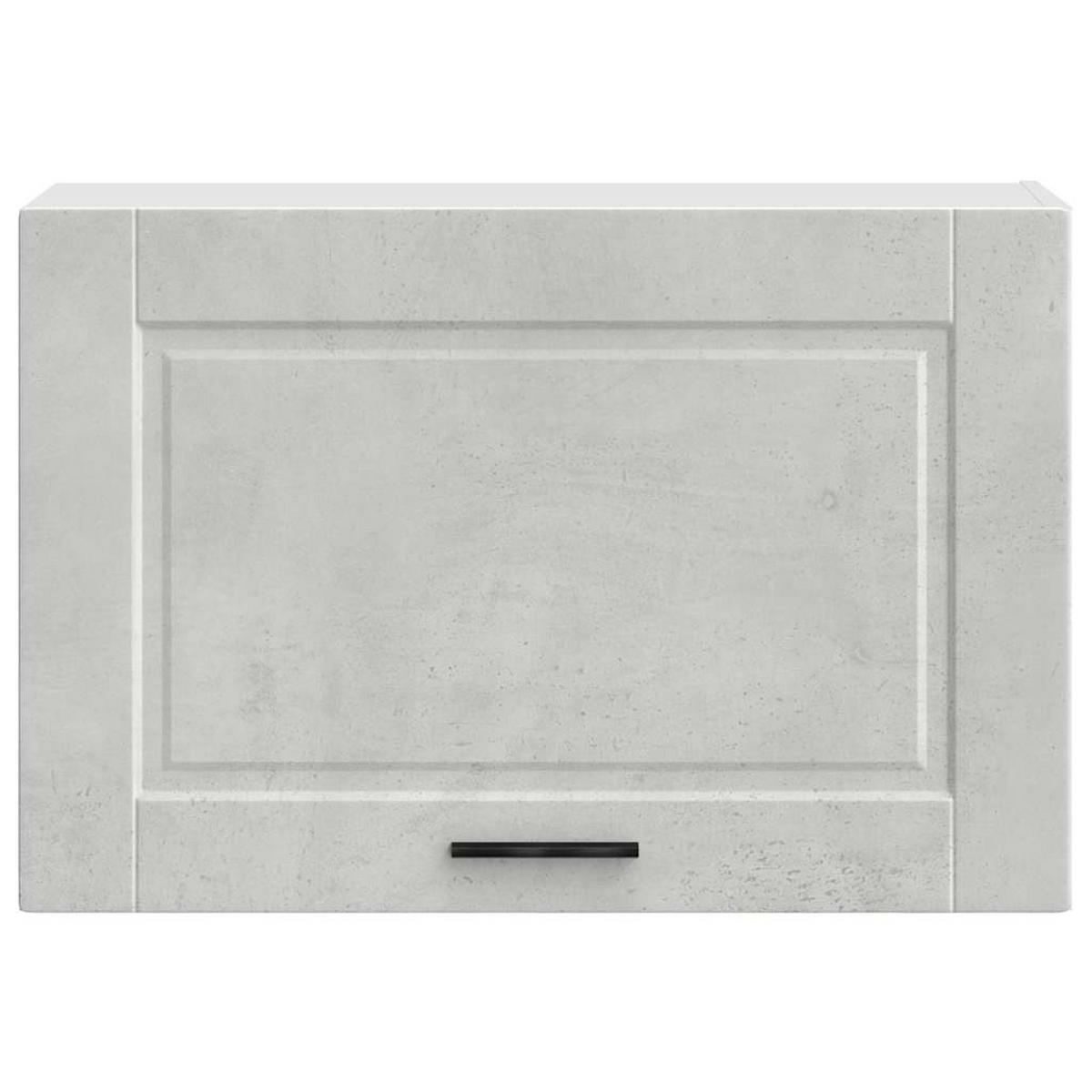 KÜCHEN-HÄNGESCHRANK Betongrau Holzwerkstoff - Grau, Holzwerkstoff (31/40/60cm) - vidaXL