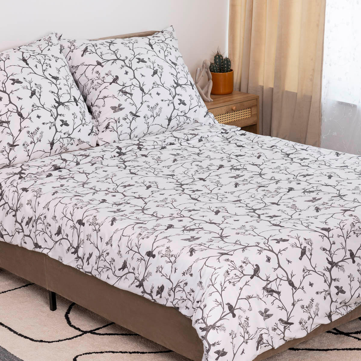 BETTWÄSCHE Volatile Mikrofaser 160/200 cm - Multicolor, Textil (160/200cm) - Homla