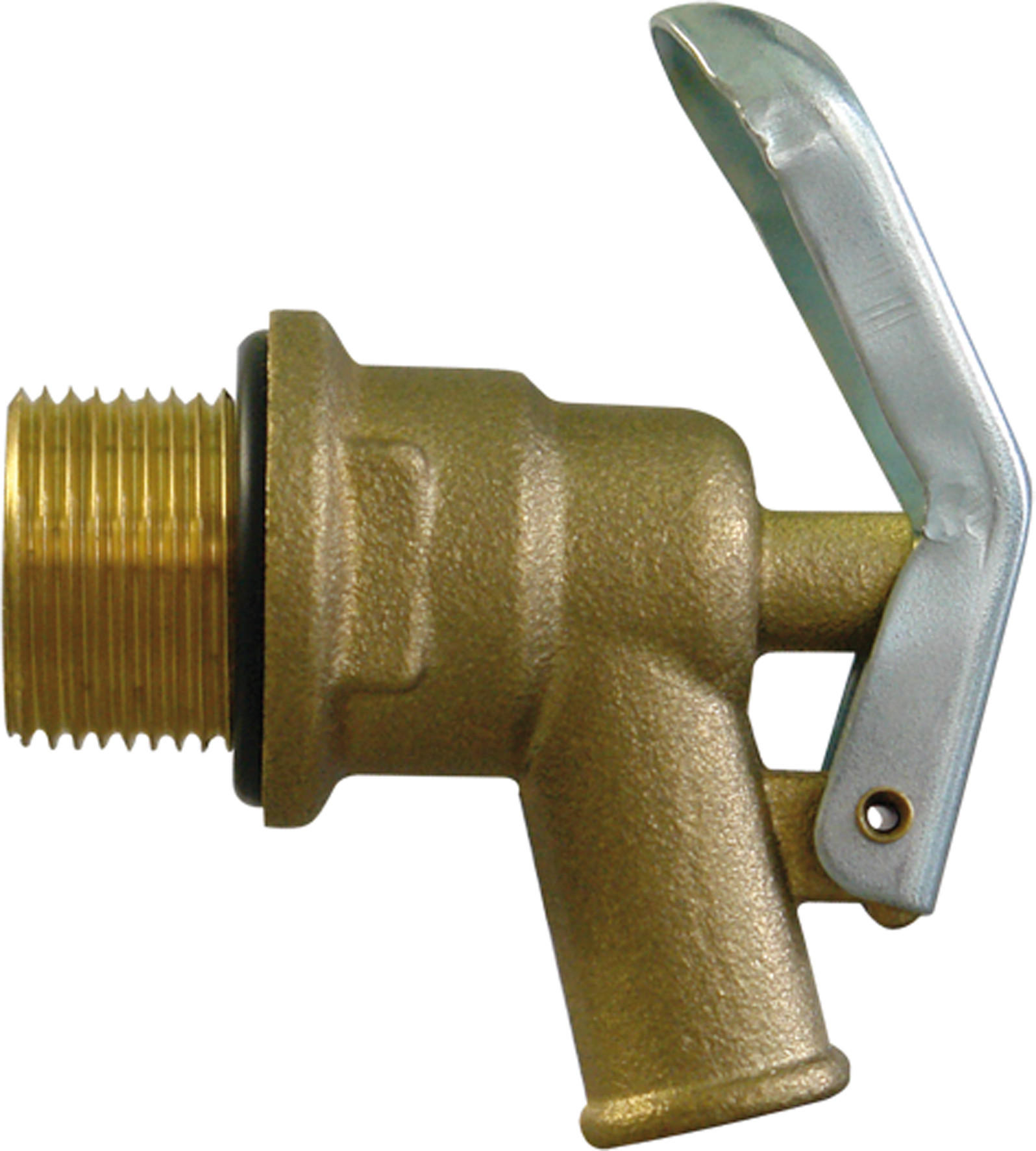 MESSING-AUSLAUFHAHN 3/4'' für ölhaltige Stoffe passend für GRAF Universal-Fass - Naturfarben, Metall (7/3.5/7.5cm) - GRAF