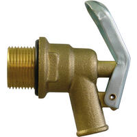 MESSING-AUSLAUFHAHN 3/4'' für ölhaltige Stoffe passend für GRAF Universal-Fass - Naturfarben, Metall (7/3.5/7.5cm) - GRAF