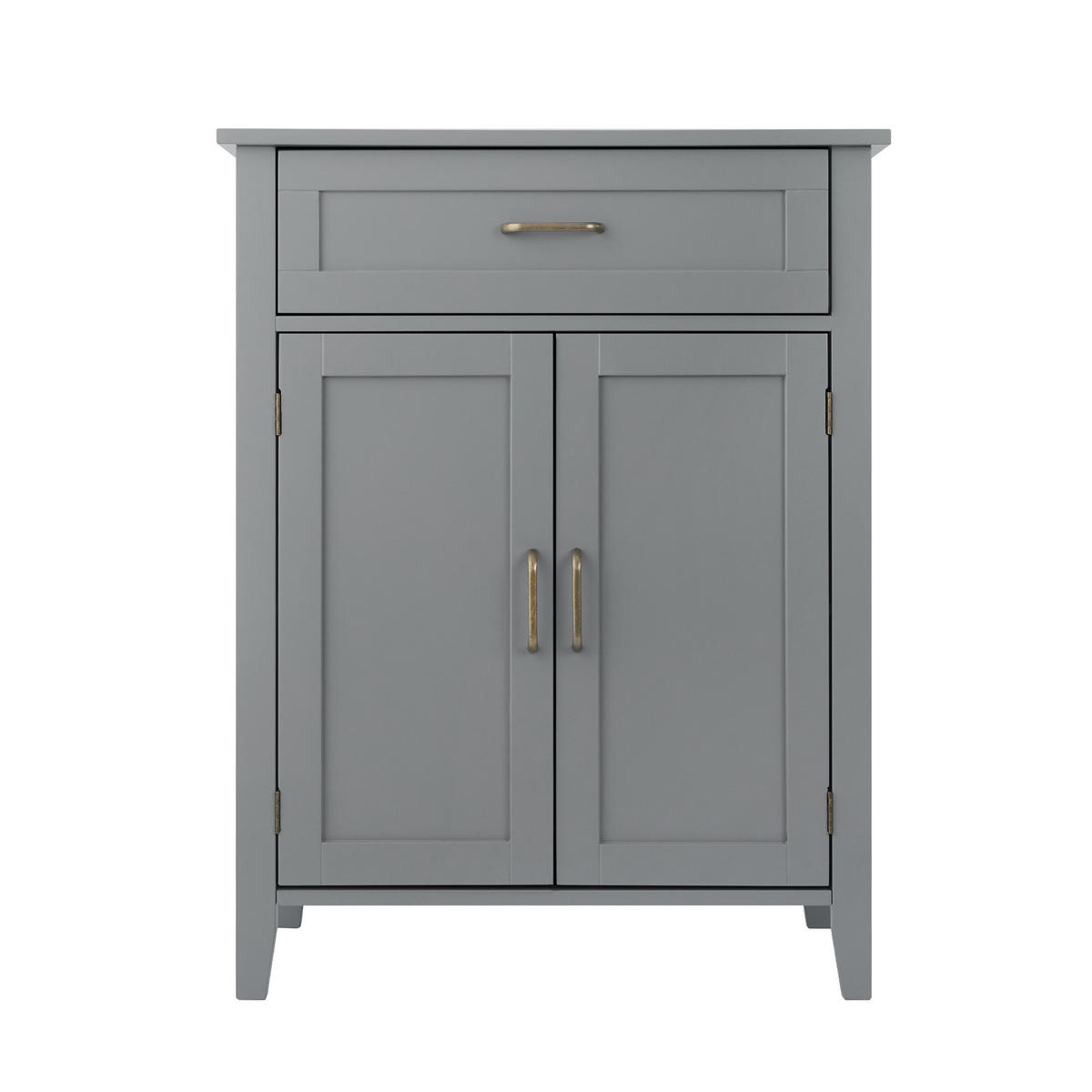 MIDISCHRANK Grau - Grau, Holzwerkstoff (33/85.7/85.7cm) - Teamson Home