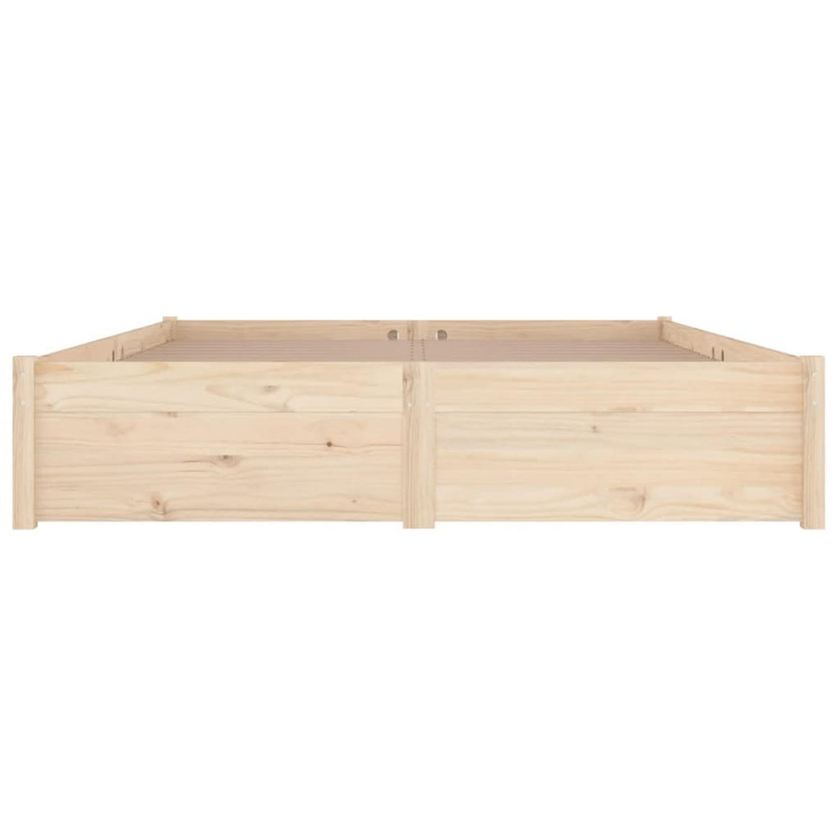 BETT Kirkpatrick 145.5/195.5 cm - Braun, Holz (140/190cm) - Nettlife