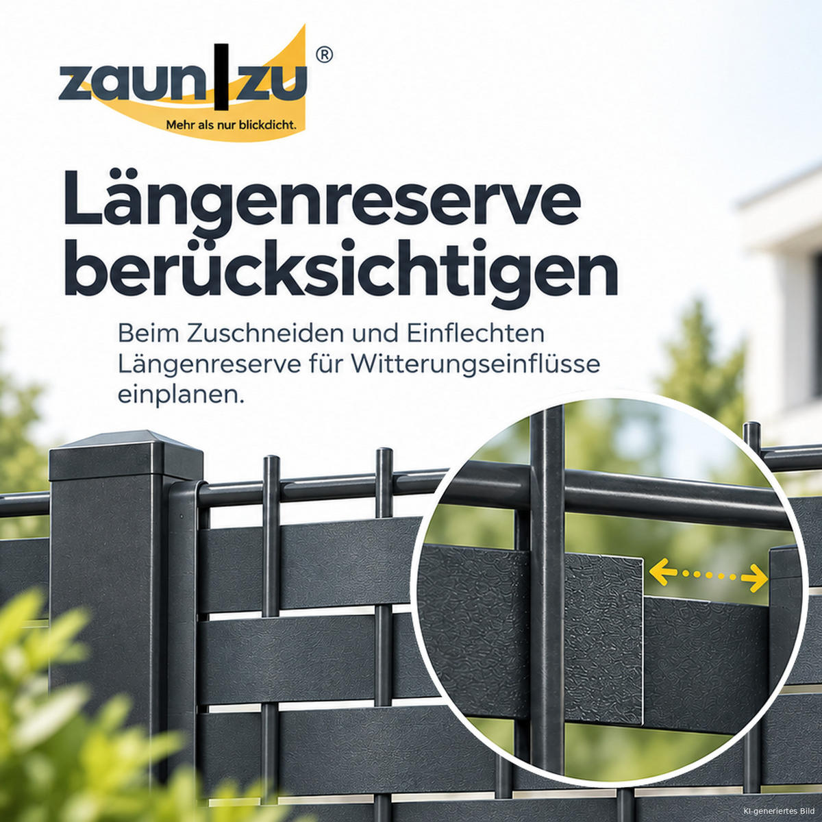 SICHTSCHUTZSTREIFEN Premium Halbe Set Einzelstreifen Rot 2,55m - Rot, Kunststoff (255/9.5cm) - ZAUN|ZU
