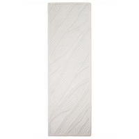TEPPICH aus Wolle CARVE in Weiß, abstrakt, Florhöhe 14 mm, 80 x 230 cm - Beige, Textil (80/230cm) - KADIMA DESIGN