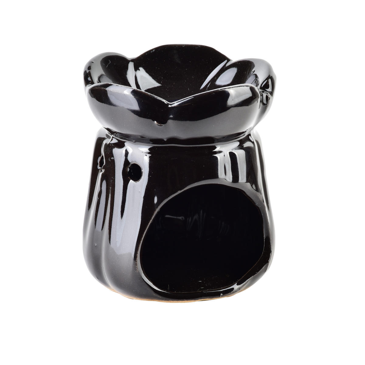 DUFTLAMPE Basic Schwarz 6.5/6.5/7.5 cm Keramik - Schwarz, Keramik (7.5cm) - Mondex