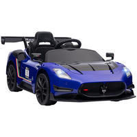 KINDER Elektroauto - Blau, Metall (115/60/45cm) - AIYAPLAY