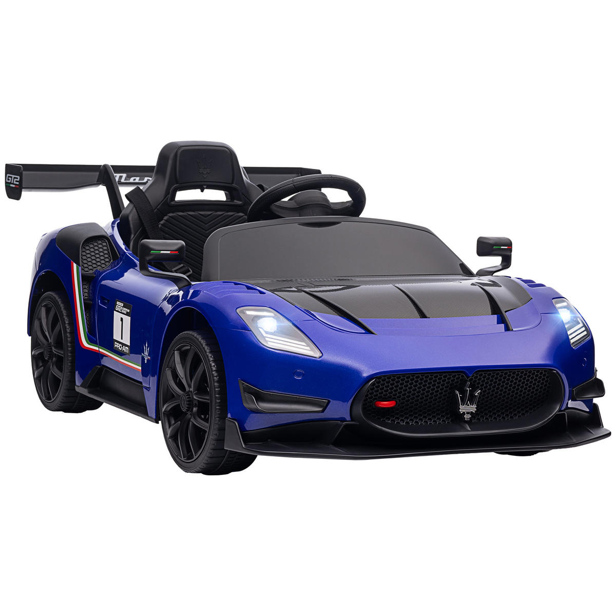 KINDER Elektroauto - Blau, Metall (115/60/45cm) - AIYAPLAY