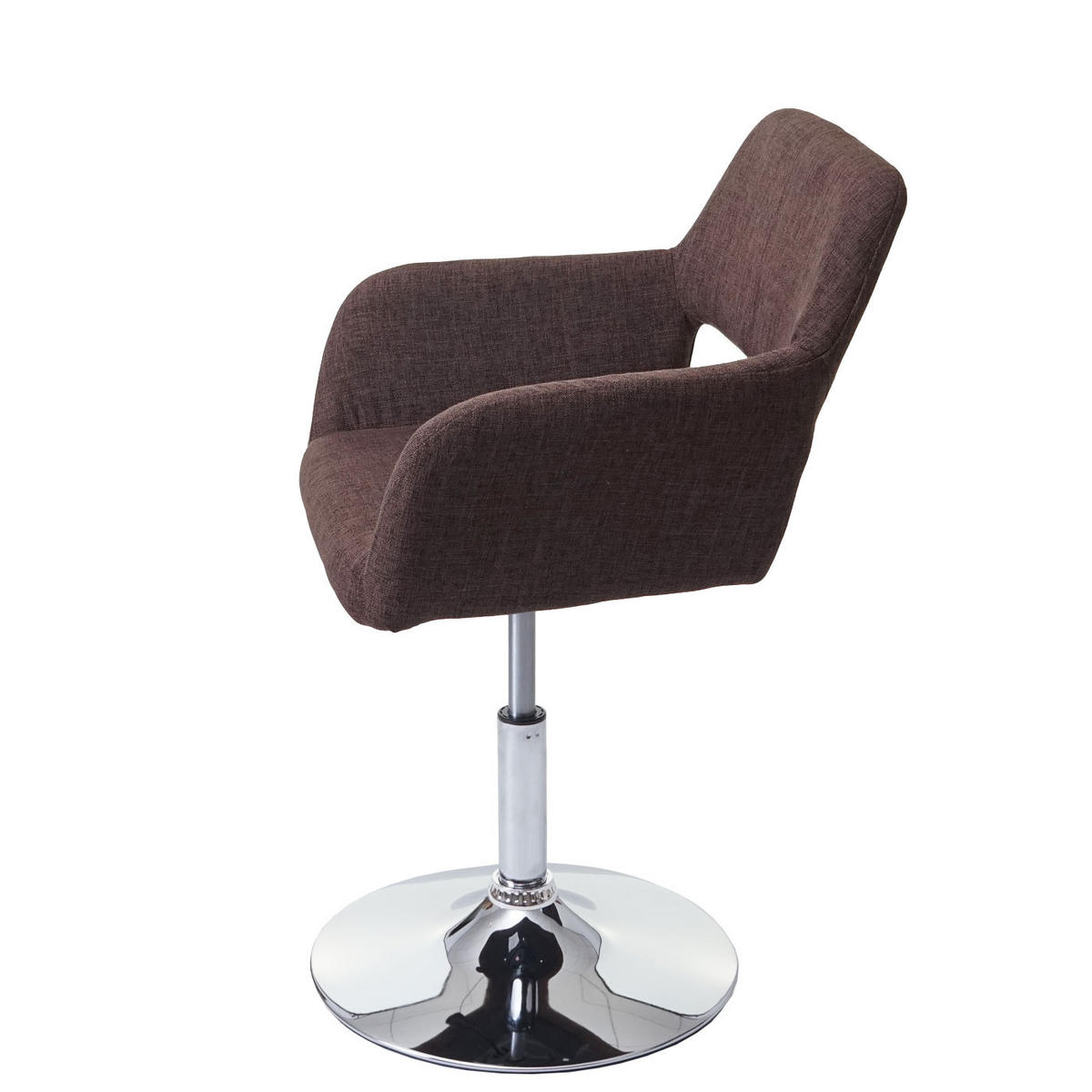 ESSZIMMERSTUHL Braun, Grau - Braun/Grau, Textil (58/89/55cm) - Jamb