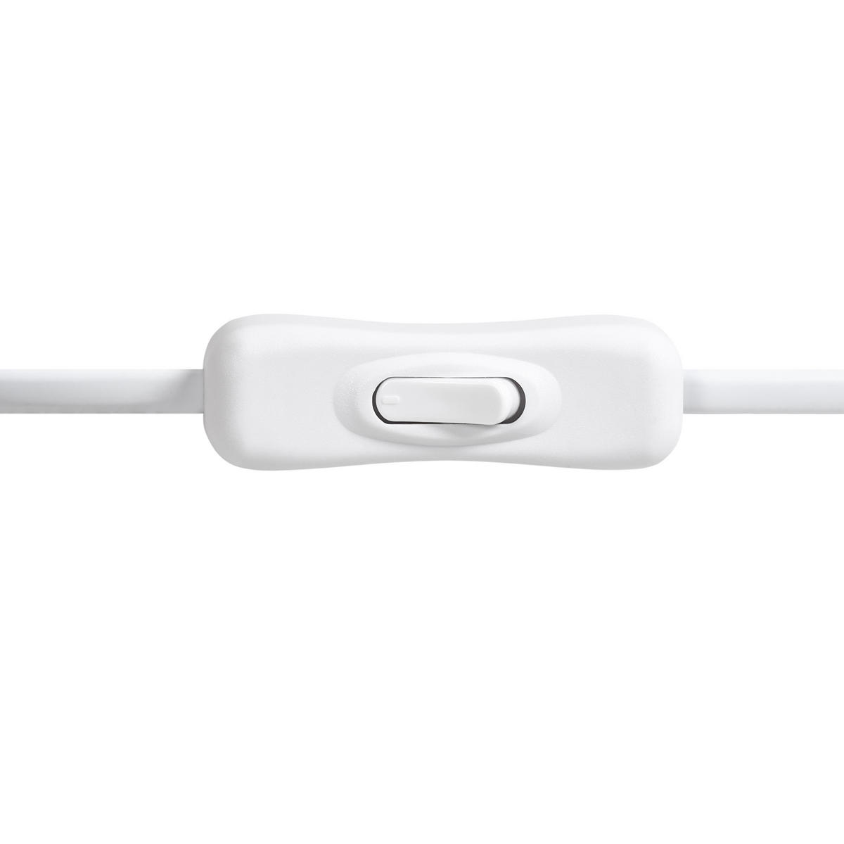 TISCHLAMPE Keramik Cremeweiß Saliente - Creme, Stein (26/26/50cm) - Beliani