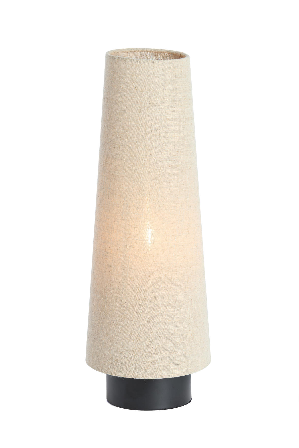 TISCHLAMPE Howie Braun Ø19/52,5 cm - Sandfarben, Metall (19/19/52.5cm) - Light & Living