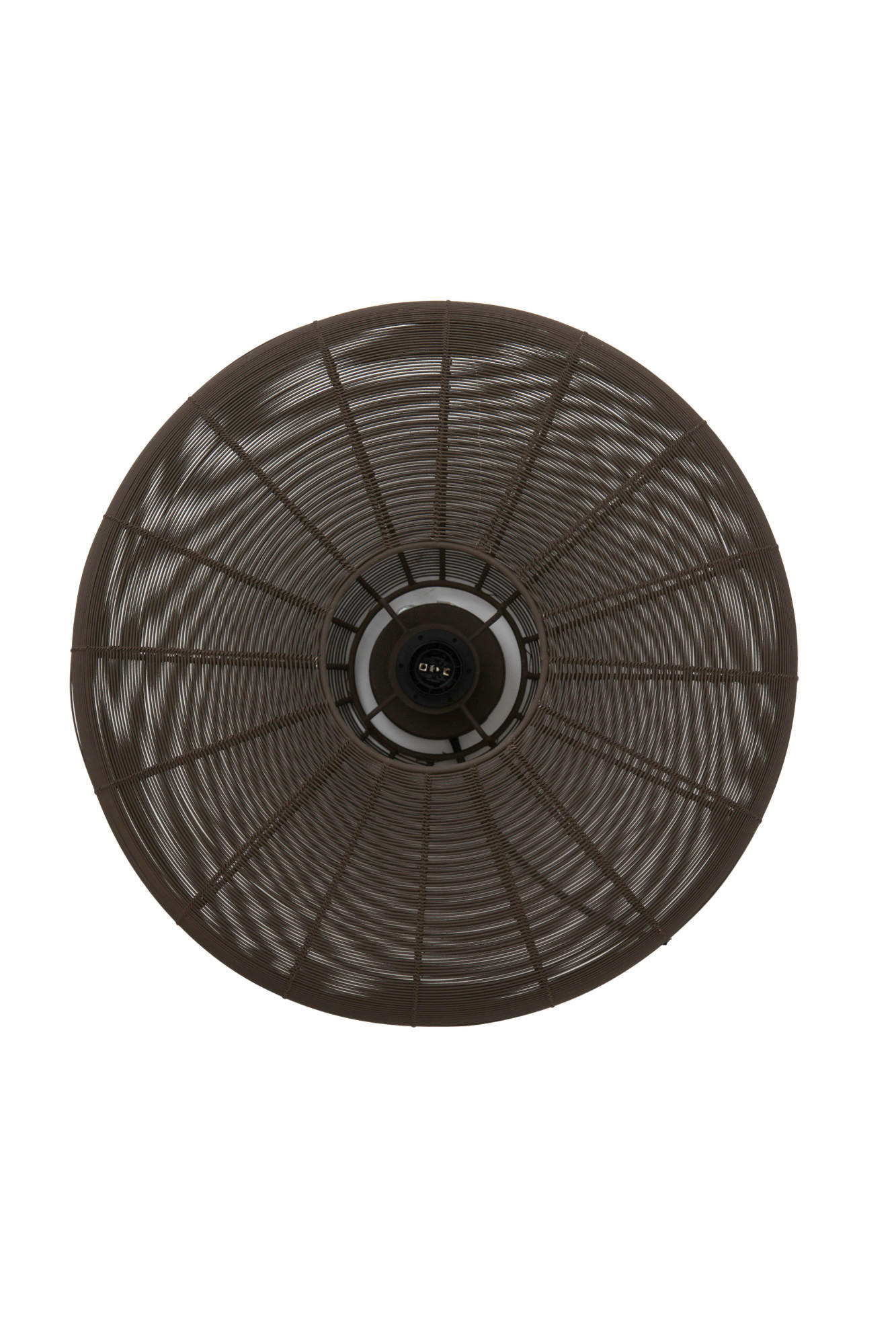 DECKENLEUCHTE Bahoto Braun Ø51/18 cm - Braun, Metall (51/51/18cm) - Light & Living