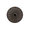 DECKENLEUCHTE Bahoto Braun Ø51/18 cm - Braun, Metall (51/51/18cm) - Light & Living