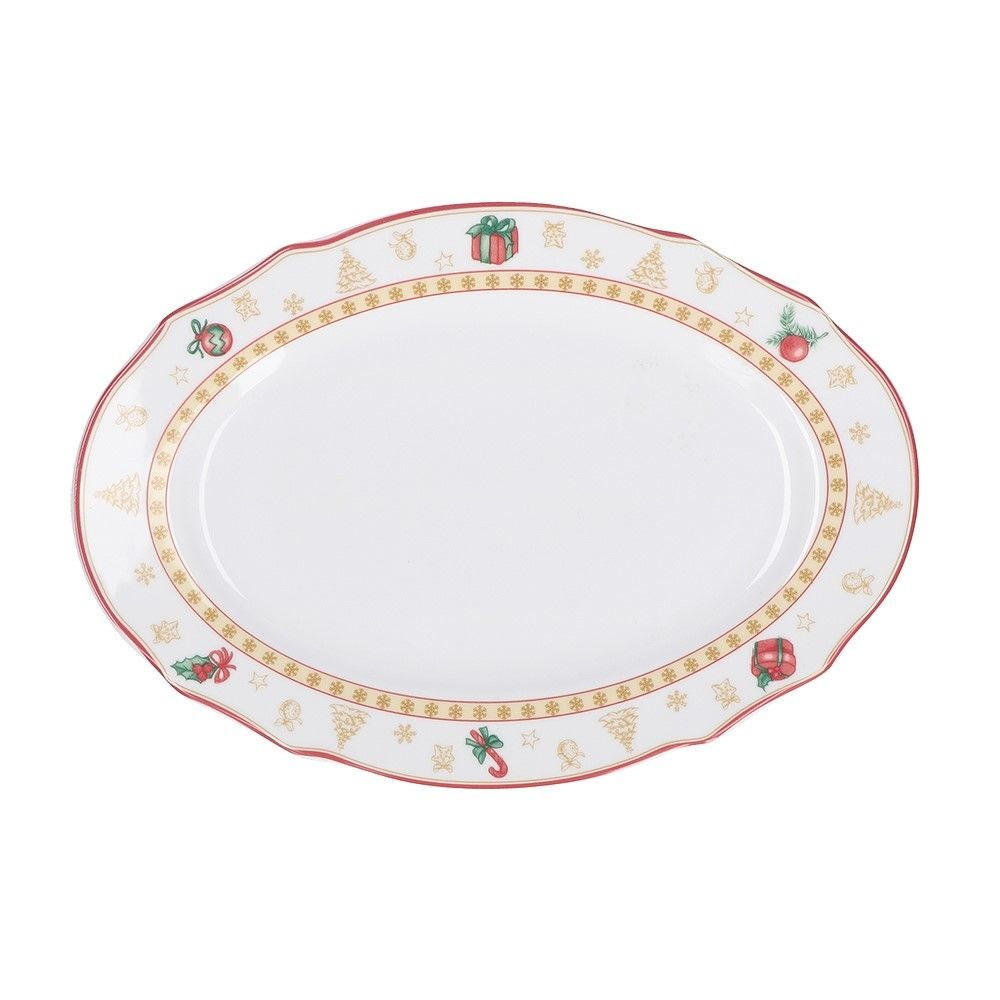 SERVIERPLATTE Weiß 32/32/2 cm NPCP022700102 - Weiß, Keramik (32/2/32cm) - La Porcellana Bianca 