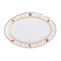 SERVIERPLATTE Weiß 32/32/2 cm NPCP022700102 - Weiß, Keramik (32/2/32cm) - La Porcellana Bianca 